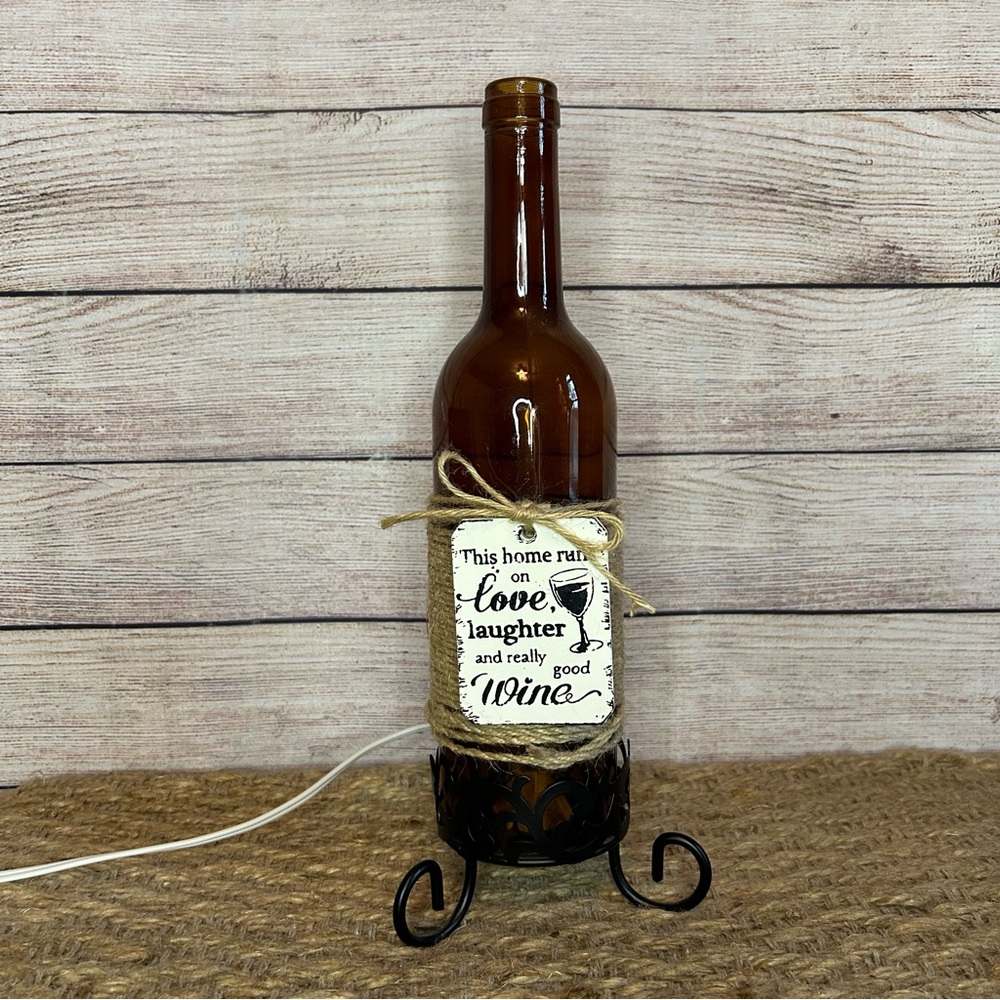 Wine Bottle Lamp